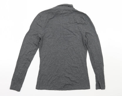 Womens UK Size S French Connection Grey Basic T-Shirt