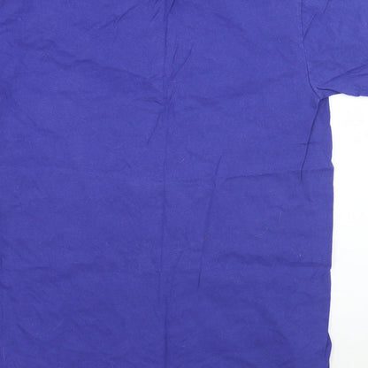 Gildan Womens Blue   Basic T-Shirt Size L