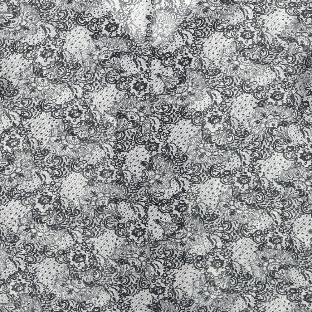 F&F Womens White Floral  Basic Blouse Size 12