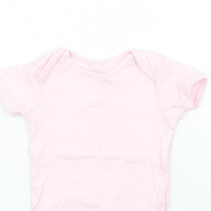 George Girls Pink   Babygrow One-Piece Size 3-6 Months