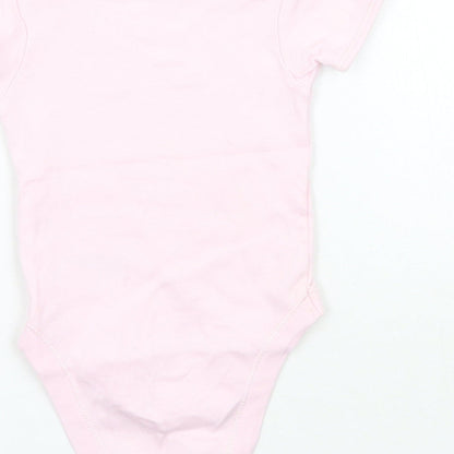 George Girls Pink   Babygrow One-Piece Size 3-6 Months