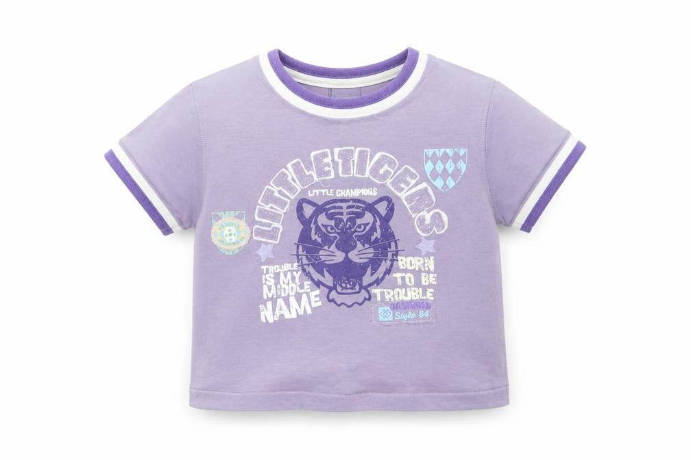 Cherokee Baby Purple   Basic T-Shirt Size 6-9 Months