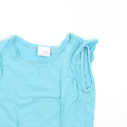NEXT Girls Blue   Basic T-Shirt Size 18-24 Months