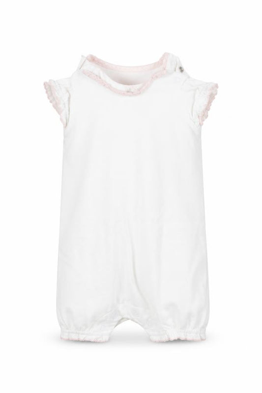 Mammas & Pappas Girls White   Babygrow One-Piece Size 0-3 Months