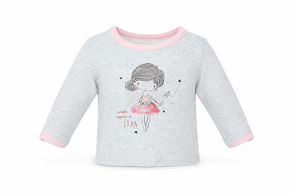 Primark Girls Grey   Basic T-Shirt Size 0-3 Months