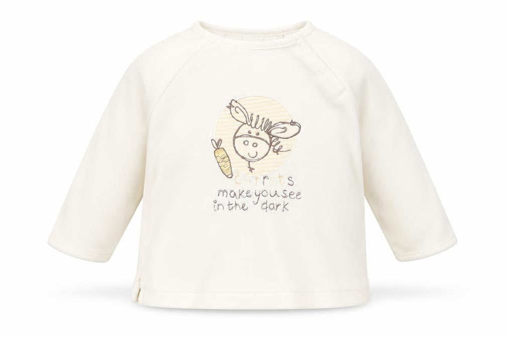 Little bundle Baby Ivory   Pullover Jumper Size 9-12 Months