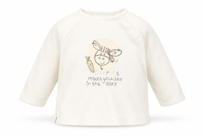 Little bundle Baby Ivory   Pullover Jumper Size 9-12 Months