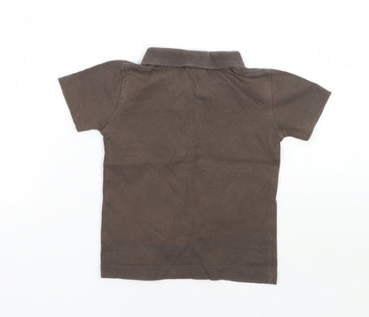 My little bear Baby Brown   Basic T-Shirt Size 9-12 Months