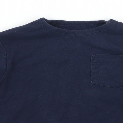 Gap Boys Blue   Basic T-Shirt Size 5 Years