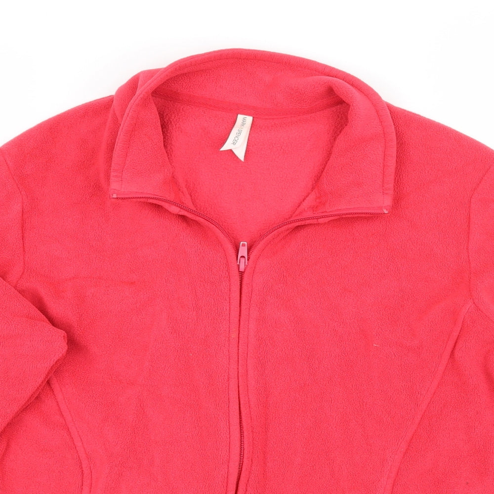 Womens UK Size 16 Marks and Spencer Pink Jacket