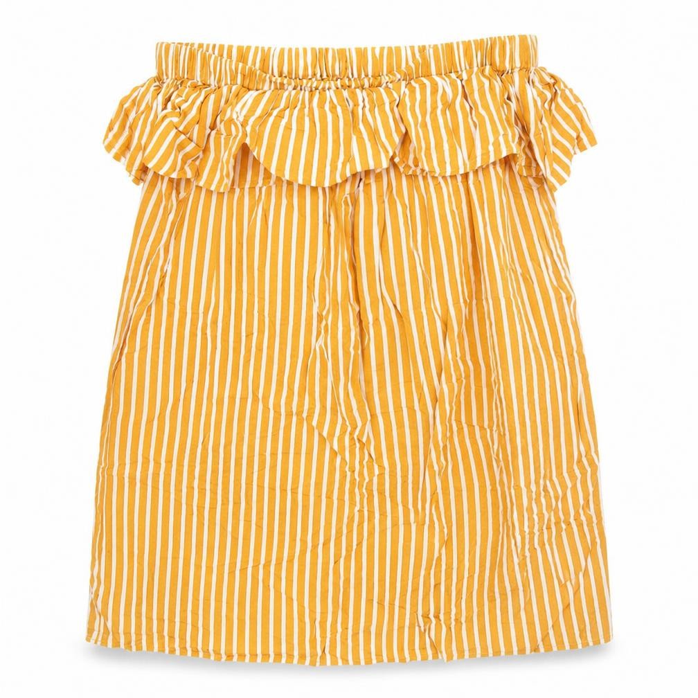 Primark Womens Yellow Striped  Mini  Size 14
