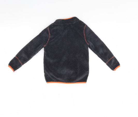 lulipu  Boys Grey  Fleece Jacket  Size 3 Years