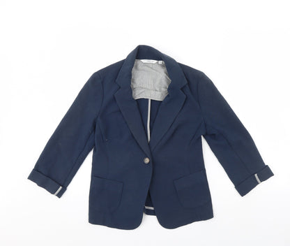 Womens UK Size 10 New Look Blue Jacket