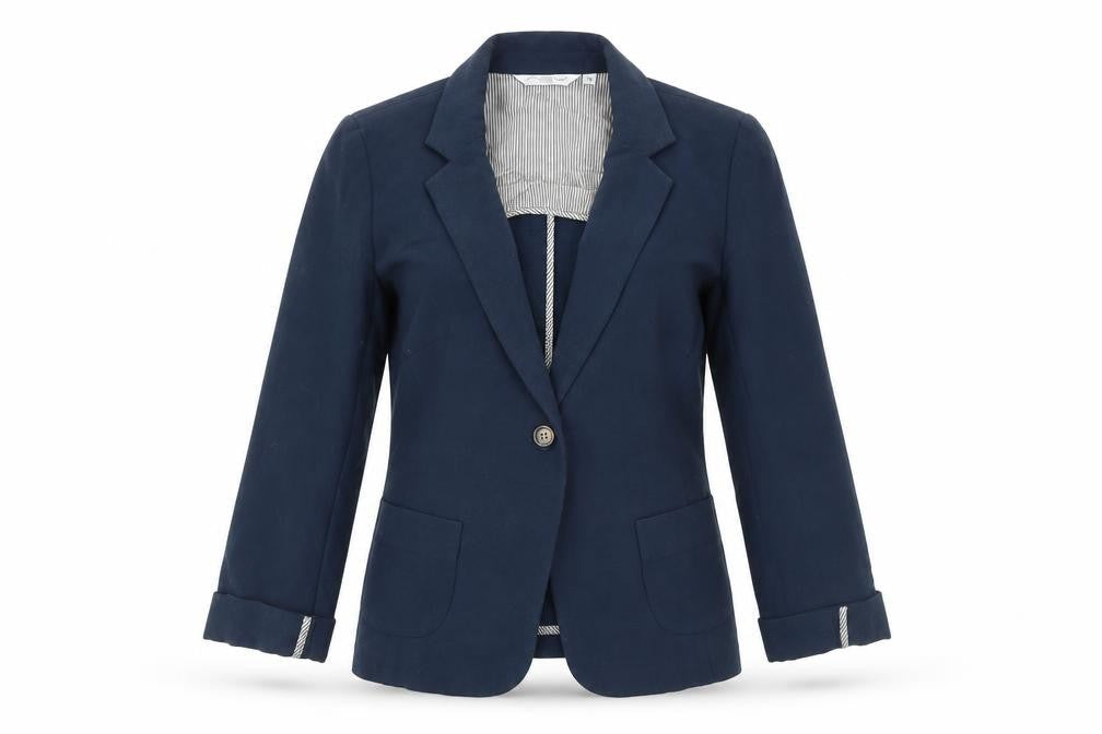 Womens UK Size 10 New Look Blue Jacket