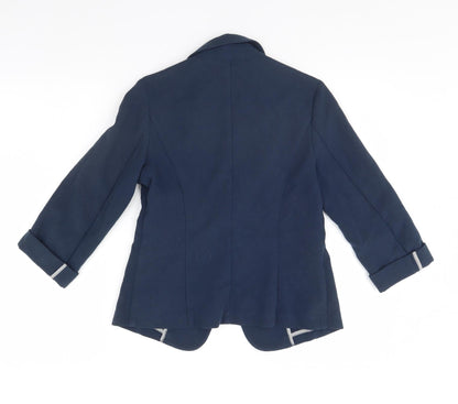 Womens UK Size 10 New Look Blue Jacket