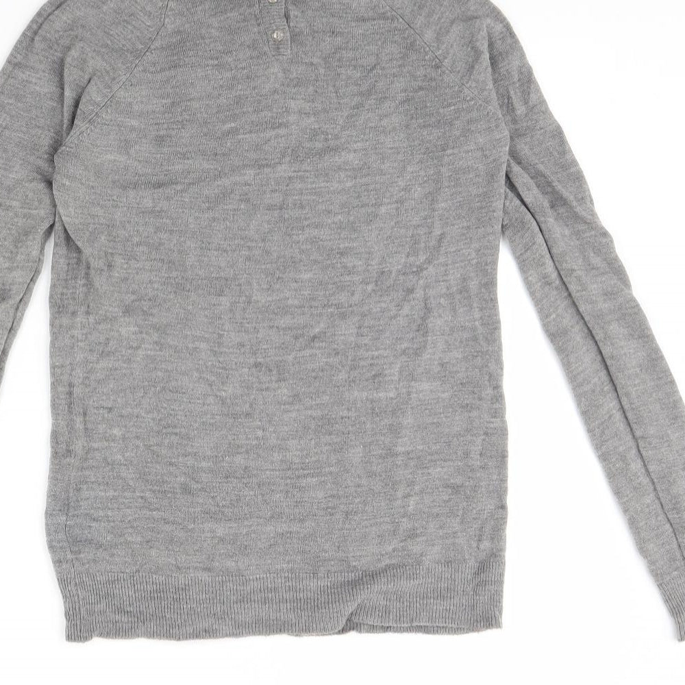 Womens UK Size 8 Atmosphere Grey Pullover Jumper