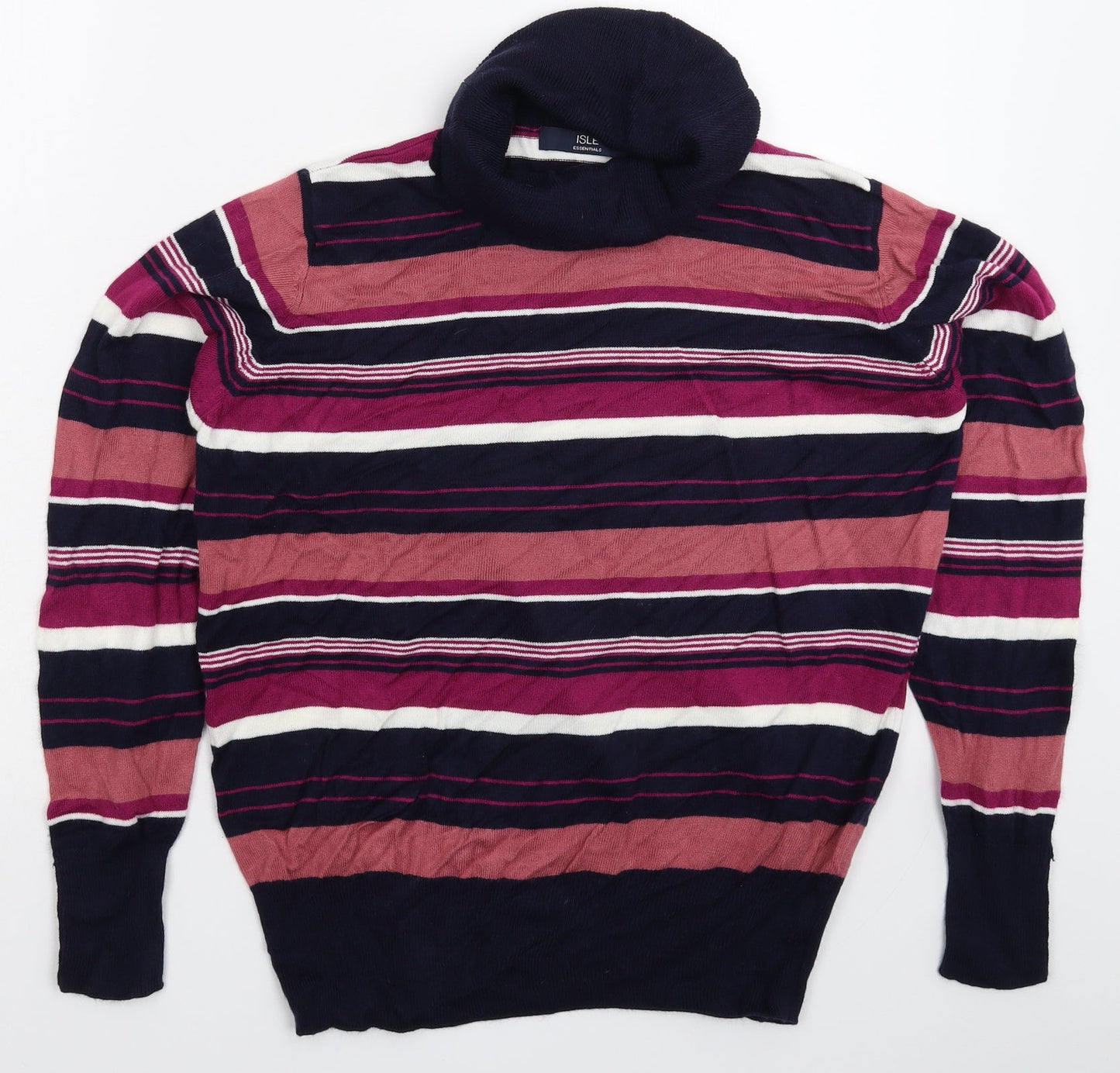 Womens UK Size 16 Isle Multicoloured Pullover Jumper