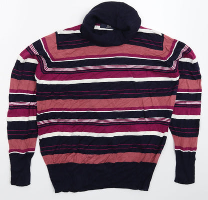 Womens UK Size 16 Isle Multicoloured Pullover Jumper