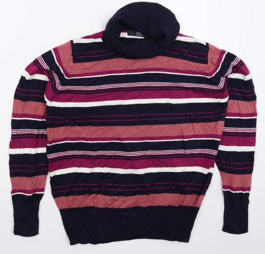 Womens UK Size 16 Isle Multicoloured Pullover Jumper
