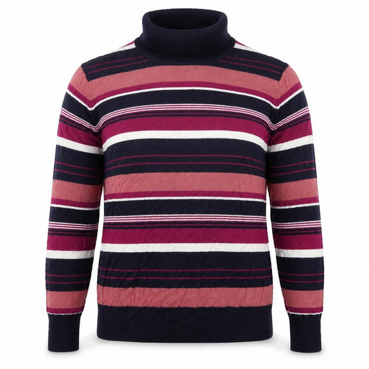 Womens UK Size 16 Isle Multicoloured Pullover Jumper