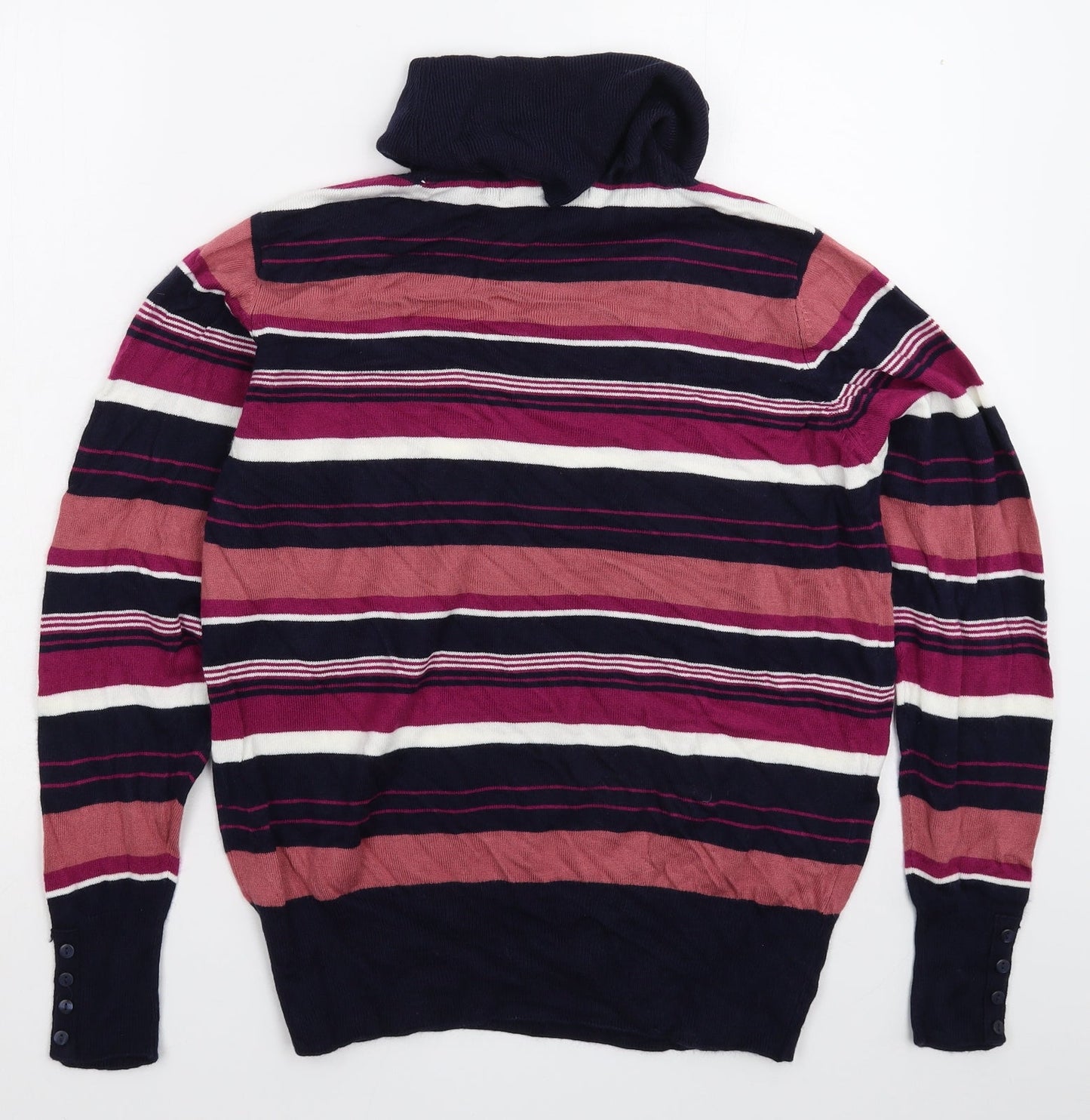 Womens UK Size 16 Isle Multicoloured Pullover Jumper