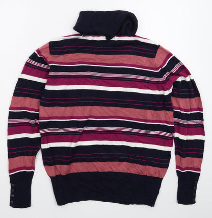 Womens UK Size 16 Isle Multicoloured Pullover Jumper