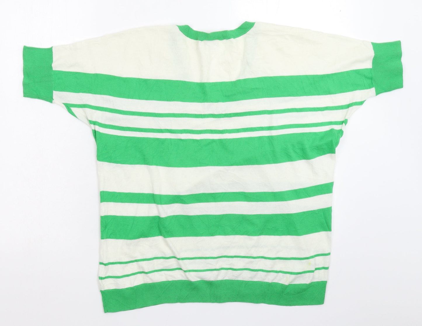 Gap Womens Multicoloured Striped Knit Pullover Jumper Size M