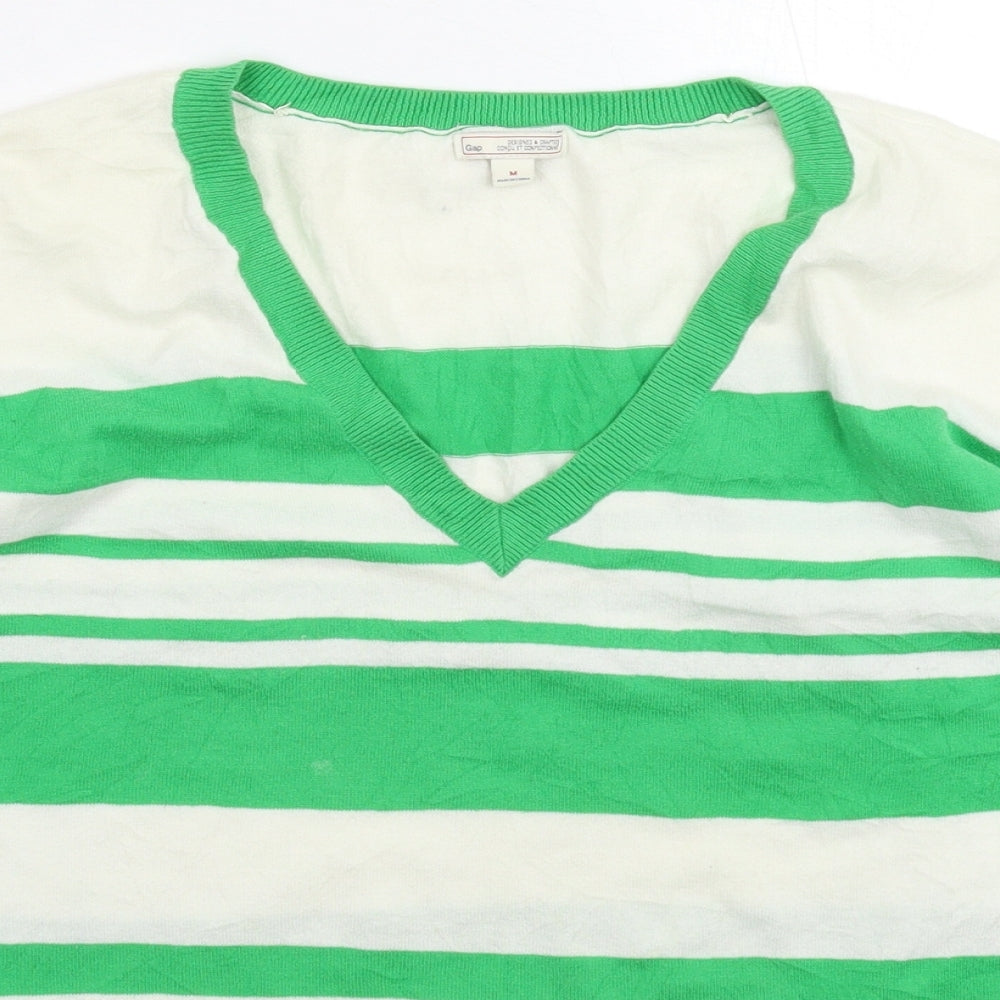Gap Womens Multicoloured Striped Knit Pullover Jumper Size M