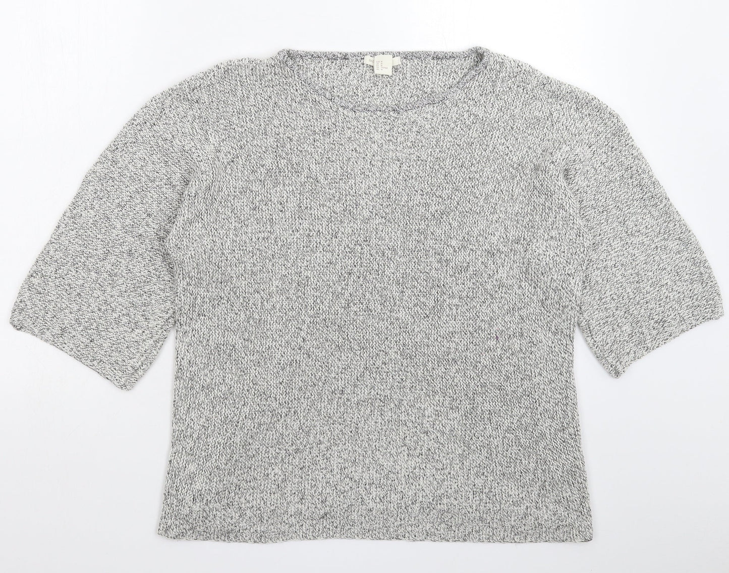 Womens UK Size M H&M Grey Pullover Jumper