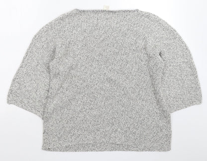 Womens UK Size M H&M Grey Pullover Jumper