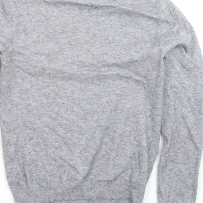 Womens UK Size 8 New Look Grey Pullover Jumper