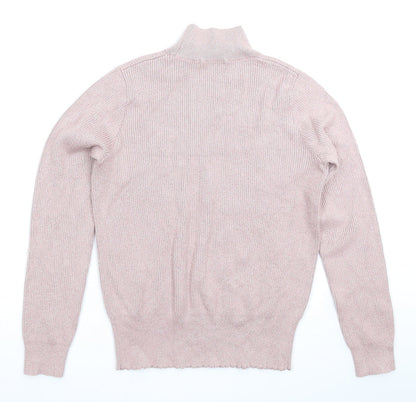TU Womens Beige  Knit Pullover Jumper Size 12