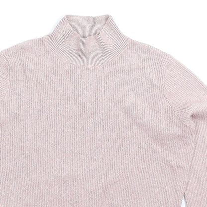 TU Womens Beige  Knit Pullover Jumper Size 12