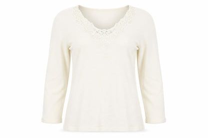 Womens UK Size 12 BHS White Pullover Jumper