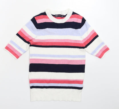 Womens UK Size 10 Marks and Spencer Multicoloured Pullover Jumper
