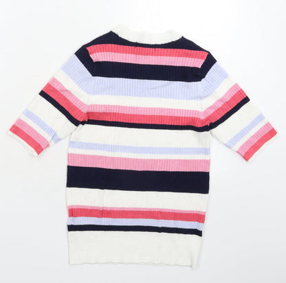 Womens UK Size 10 Marks and Spencer Multicoloured Pullover Jumper