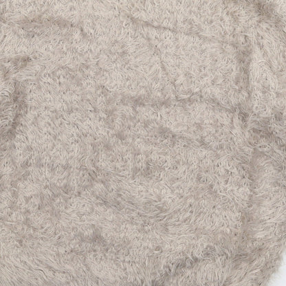 Darling Womens Grey  Knit Pullover Jumper Size 10