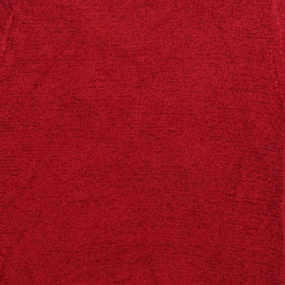 Womens UK Size S BM Red Pullover Jumper