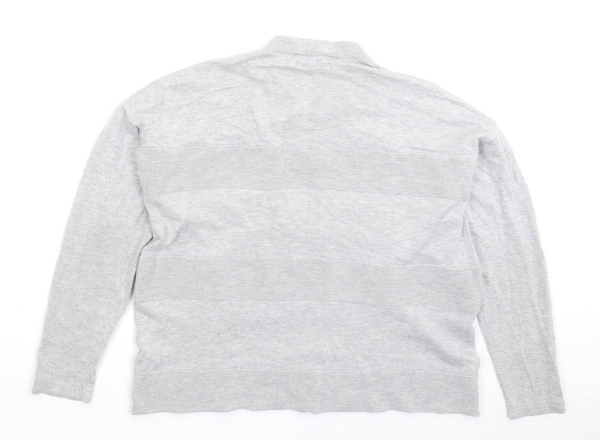 Womens UK Size 14 Dorothy Perkins Grey Pullover Jumper