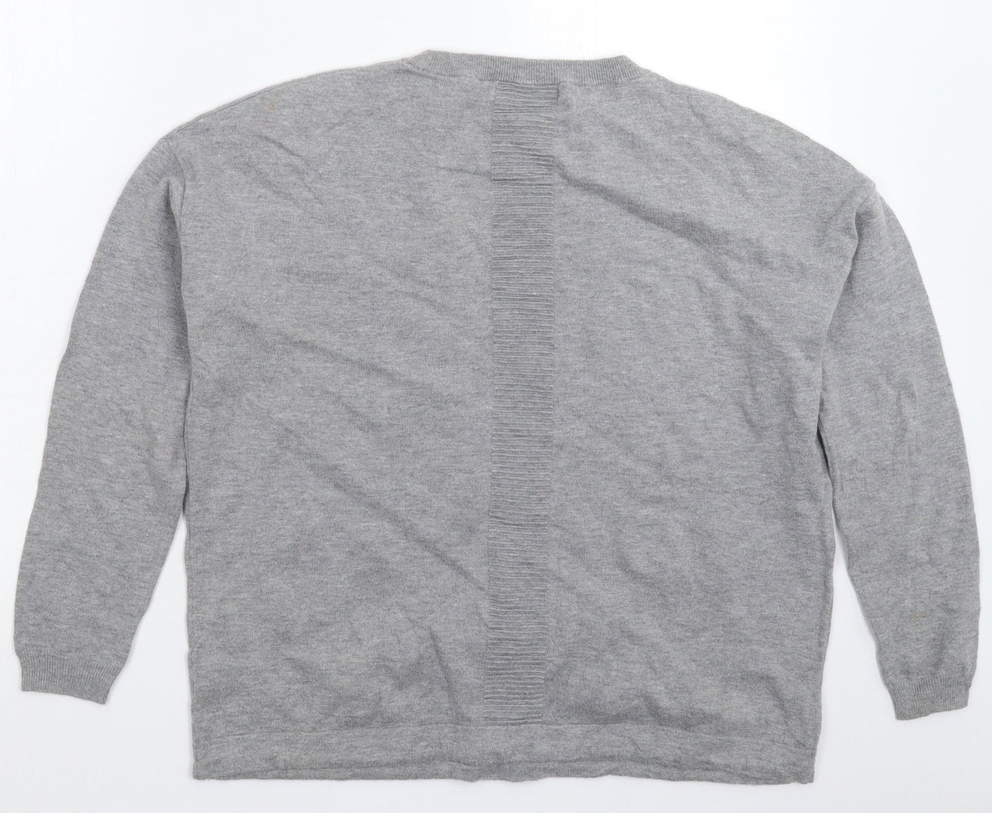 Womens UK Size 12 NEXT Grey Pullover Jumper