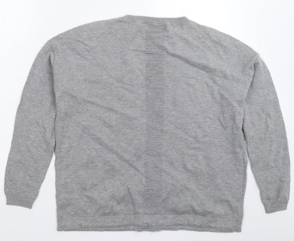 Womens UK Size 12 NEXT Grey Pullover Jumper