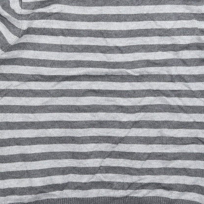 Womens UK Size 14 Preworn Grey Pullover Jumper