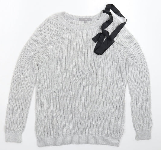 Womens UK Size 10 NEXT Grey Pullover Jumper