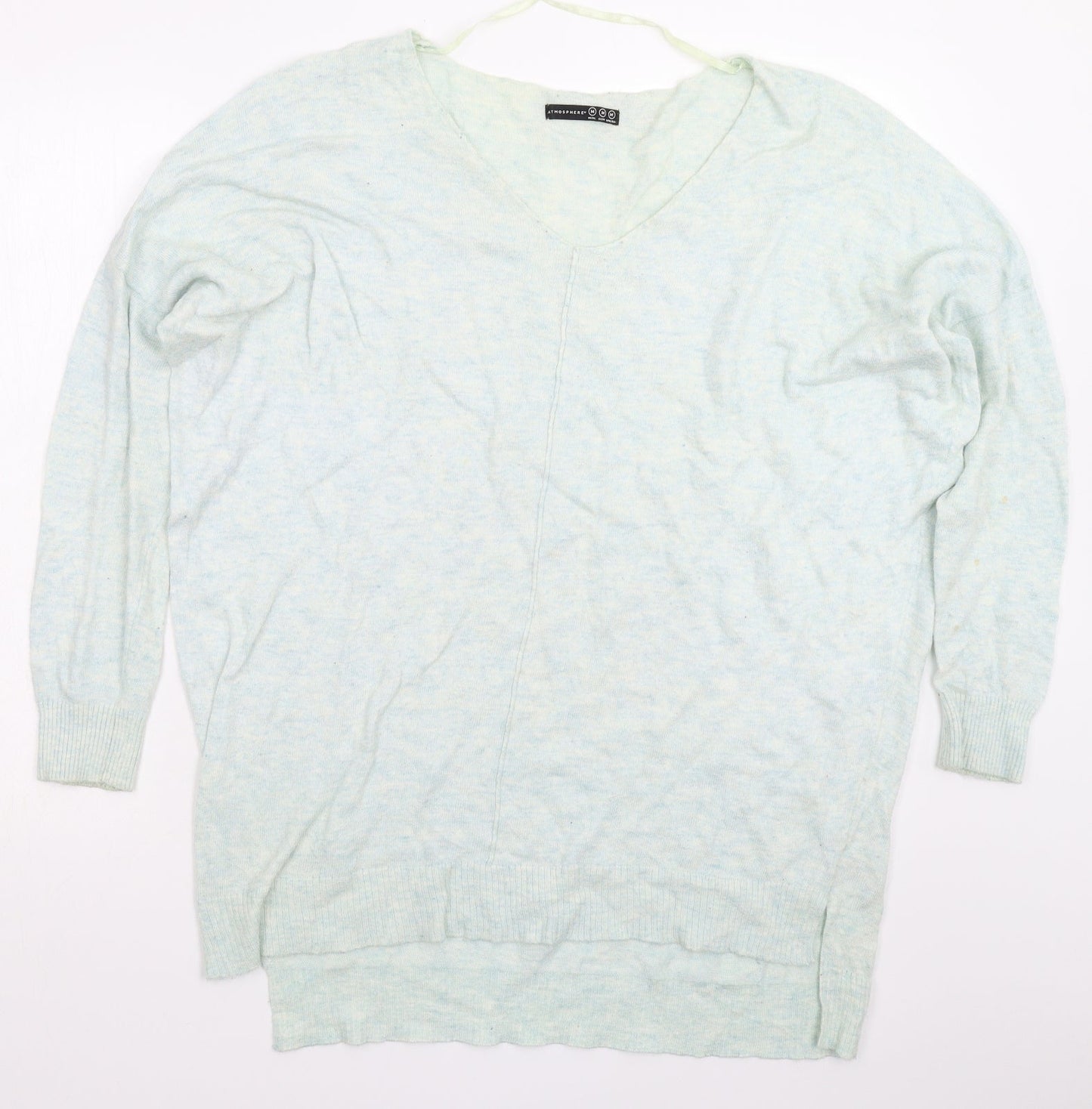 Womens UK Size M Atmosphere Green Pullover Jumper