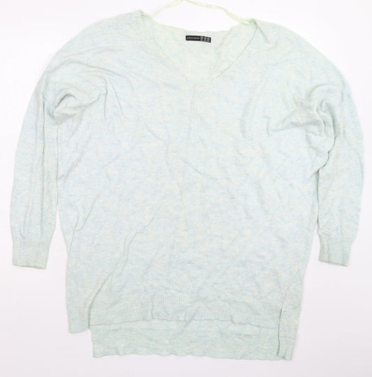 Womens UK Size M Atmosphere Green Pullover Jumper