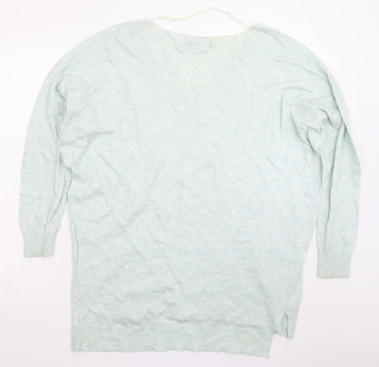 Womens UK Size M Atmosphere Green Pullover Jumper