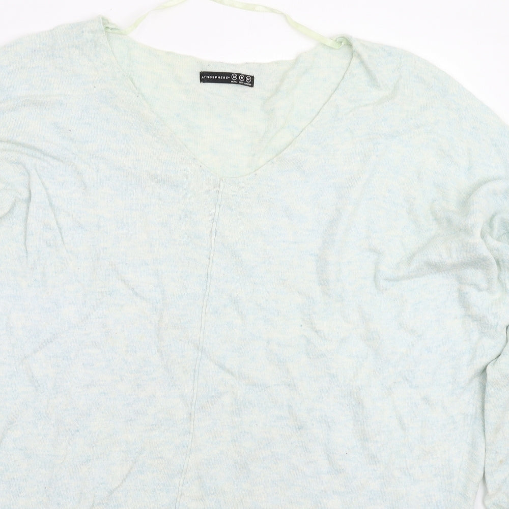 Womens UK Size M Atmosphere Green Pullover Jumper