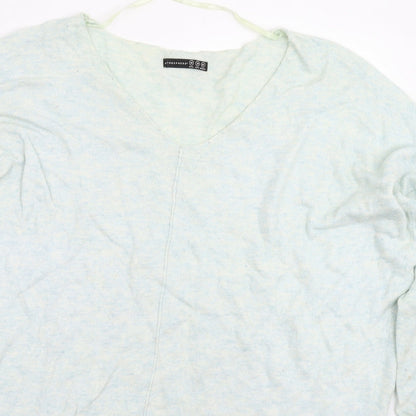 Womens UK Size M Atmosphere Green Pullover Jumper