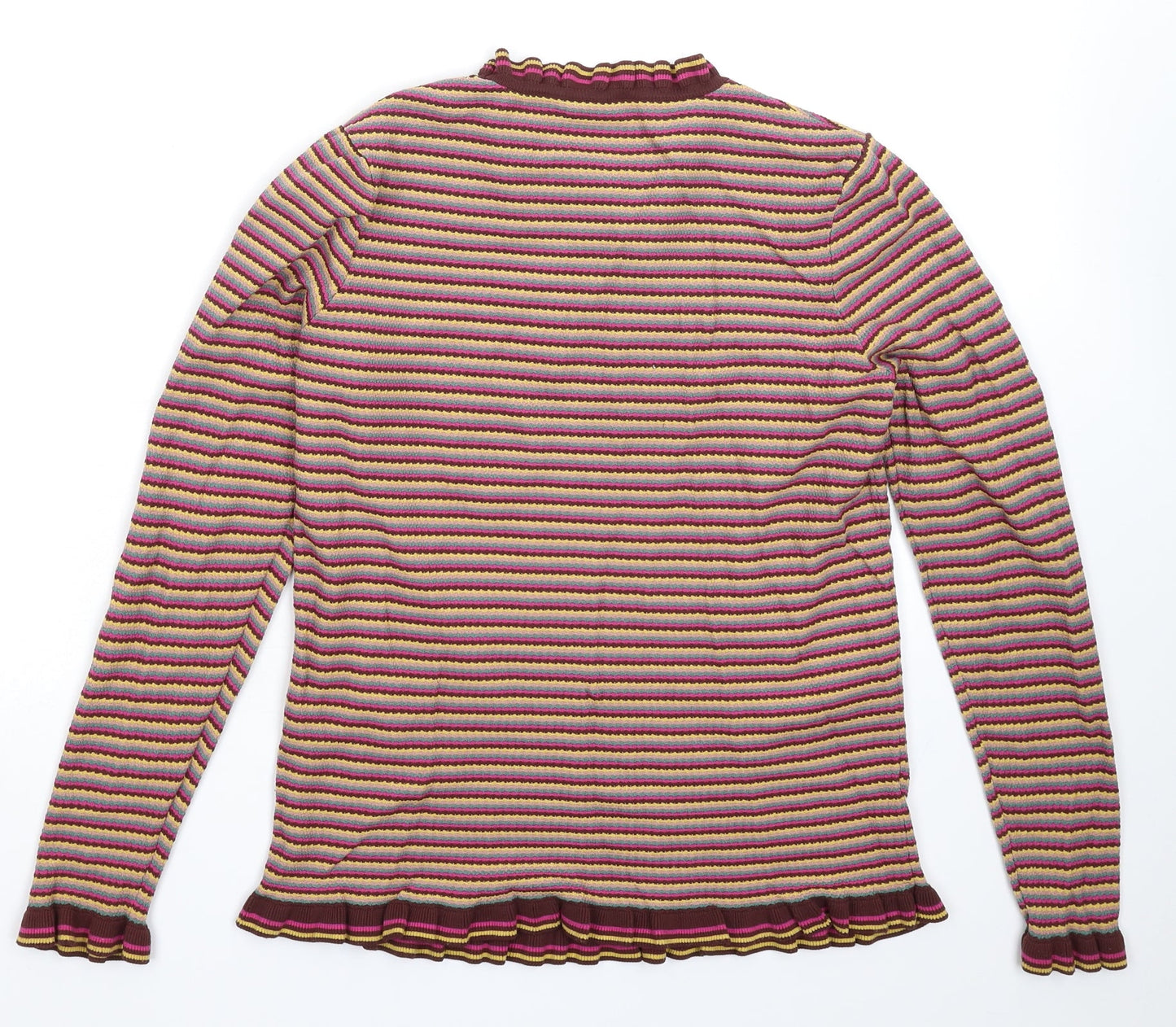 Womens UK Size 12 Falmer Multicoloured Pullover Jumper
