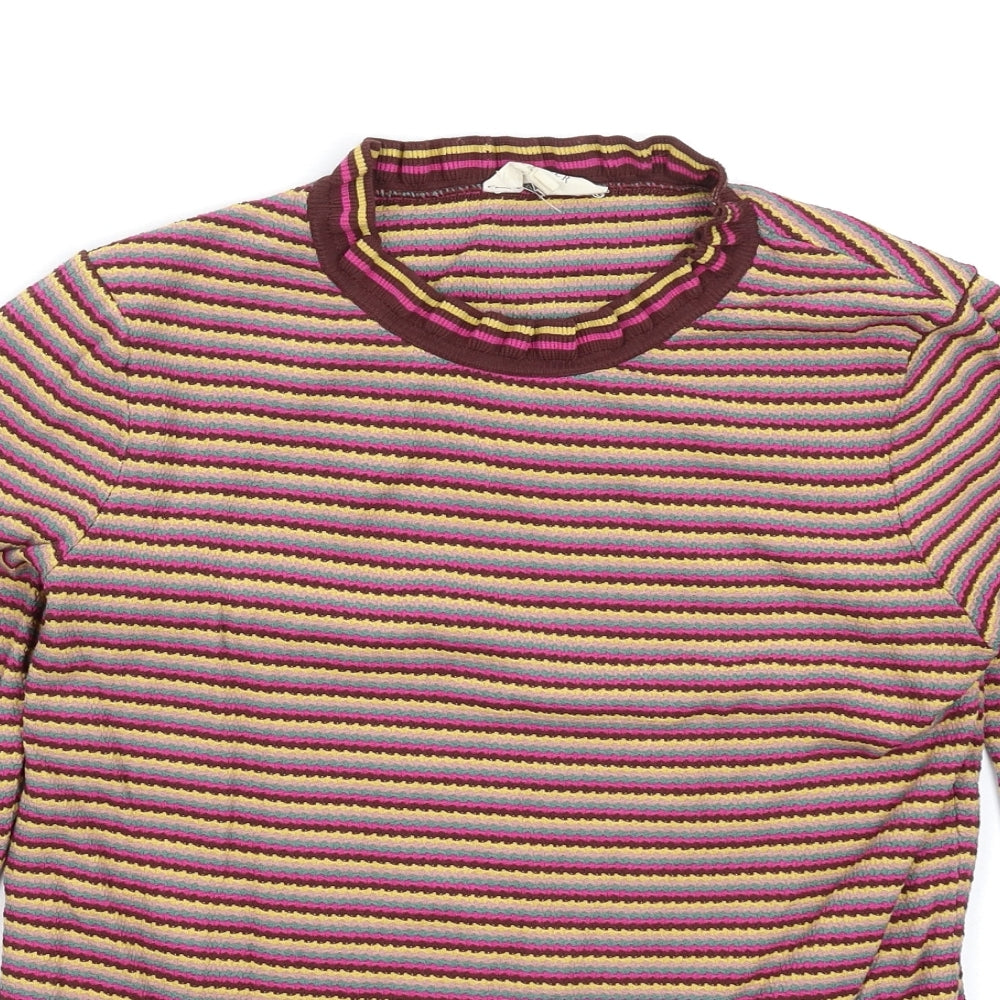Womens UK Size 12 Falmer Multicoloured Pullover Jumper